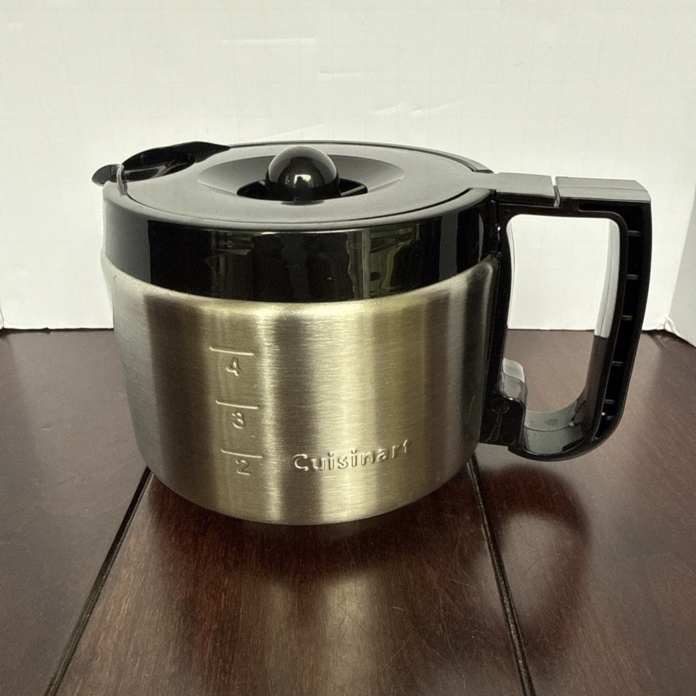 Cuisinart 4 cup Coffee Maker Stainless Steel Coffee Carafe Pot DCC-450